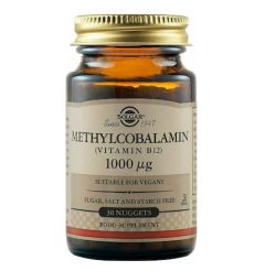 Solgar Methylcobalamin B12 Vitamin 30 Υπογλώσσια Δισκία