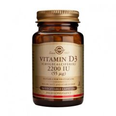 SOLGAR Vitamin D3 2200 IU 55mg 50caps