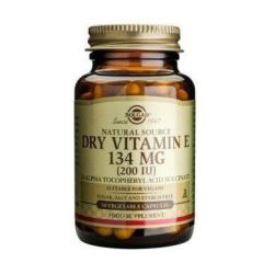 Solgar Dry Vitamin E Συμπλήρωμα διατροφής 134mg (200 IU) 50 VCaps