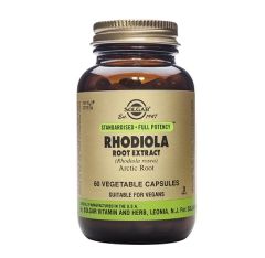 SOLGAR RHODIOLA ROOT EXTRACT 60VCAPS