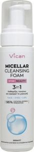 Vican Wise Beauty Micellar Cleansing Foam 3 in 1 200ml