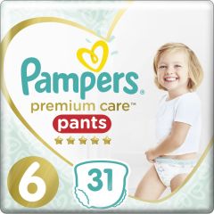 Pampers Premium Care Pants No 6 (15+Kg) 31τμχ