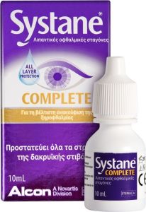 Systane Complete Λιπαντικές Σταγόνες για Ανακούφιση από τη Ξηροφθαλμία 10ml
