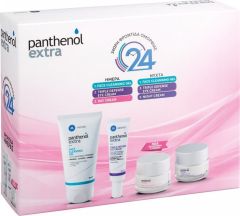Panthenol Extra PROMO PACK 24Ωρη Φροντίδα Ομορφιάς Face Cleansing Gel 150ml  Triple Defense Eye Cream 25ml  Day Cream SPF15 50ml  Night Cream 50ml.