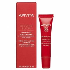 Apivita Beevine Elixir Wrinkle Αντιγηραντική και Συσφικτική Κρέμα Ματιών Και Χειλιών 15ml