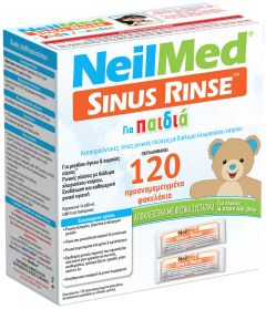 NeilMed Sinus Rinse 120 Παιδιατρικά Ανταλλακτικά Ρινικής Συσκευής Πλύσης 