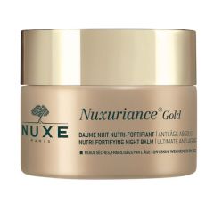 Nuxe Nuxuriance Gold Nutri-Fortifying Ενυδατικό και Αντιγηραντικό Balm Προσώπου Νυκτός για Ξηρές Επιδερμίδες 50ml
