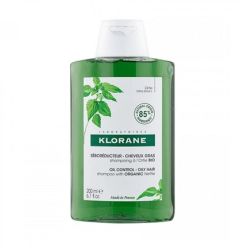 KLORANE Oil Control Shampoo Σμηγματορρυθμιστικό σαμπουάν για λιπαρά μαλλιά με Τσουκνίδα 200ML