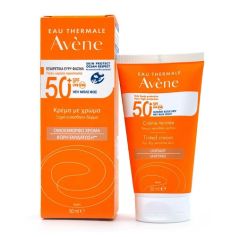 Avene Cream Teintee SPF50+ Αντηλιακή Κρέμα Προσώπου με Χρώμα για το Ξηρό Ευαίσθητο Δέρμα 50ml