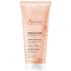 Avene XeraCalm Nutrition Shower Cream Κρεμοντούς Καθαρισμού Και Ενυδάτωσης για Πρόσωπο και Σώμα 200ml