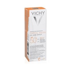 Vichy Capital Soleil SPF50+ Uv Age Daily - Αντηλιακή Προσώπου Κατά της Φωτογήρανσης 40ml