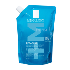 La Roche-Posay Effaclar Purifying Foaming Gel +Μ Refill Καθαρισμός για το Λιπαρό Δέρμα με Τάση Ακμής 400ml