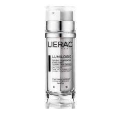 LIERAC LUMILOGIE DAY  NIGHT DARK-SPOT CORRECTION DOUBLE CONCENTRATE 15+15ML.