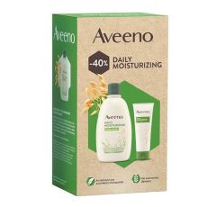 Aveeno Πακέτο με -40% Daily Moisturizing Υγρό Καθαρισμού 500ml και Aveeno Daily Moisturizing Λοσιόν Σώματος 200ml