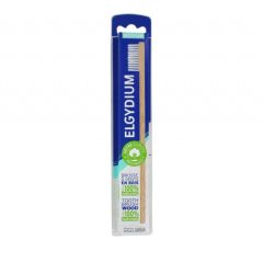 Elgydium Eco-Friendly Toothbrush Wood White Hairs Medium 1τμχ.