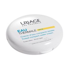 Uriage Eau Thermale Water Cream Tinted Compact SPF30 Αντηλιακή Κρέμα Προσώπου με Χρώμα 10g