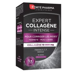 Forte Pharma Expert Collagene Intense Συμπλήρωμα Διατροφής για για Βελτίωση της Ελαστικότητας και Σφριγηλότητας του Δέρματος 14Sticks