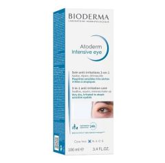 Bioderma Atoderm Intensive 3-In-1 Ενυδατική Κρέμα Ματιών για Ευαίσθητες Επιδερμίδες 100ml