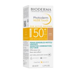 Bioderma Photoderm Nude Cream SPF50 Golden Αντηλιακό Προσώπου 40ml
