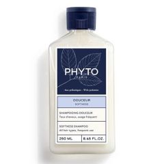 Phyto Douceur Shampoo Σαμπουάν Μαλλιών Για Απαλότητα Για Όλους Τους Τύπους Μαλλιών 250ml