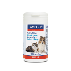 Lamberts High Potency Omega 3s for Cats and Dogs 120Caps 8996-120