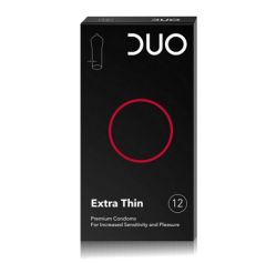 Duo Προφυλακτικά Extra Thin 12τμχ