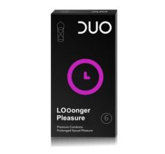 Duo Condoms Looonger Pleasure 6τμχ