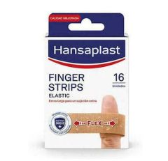 Hansaplast Finger Strips Elastic Ελαστικά Επιθέματα Δακτύλων 16τεμ
