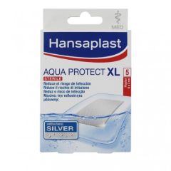 Hansaplast Antibacterial XL Aqua Protect Sterile 6 x 7cm 5τμχ