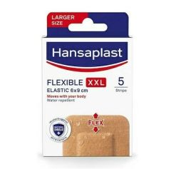 Hansaplast Αδιάβροχα Αυτοκόλλητα Επιθέματα Flexible XXL 9x6cm 5τμχ
