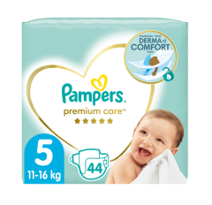 Pampers Premium Care No 5 (11-16kg) 44τμχ