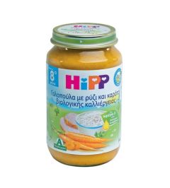 HiPP Γαλοπούλα με Ρύζι & Καρότα Βιολογικής Καλλιέργειας από τον 8ο μήνα 220gr