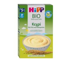 Hipp Bio Βρεφική Κρέμα Κεχρί με Ρύζι και Καλαμπόκι 5m+ 200gr