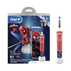 Oral-B Kids Special Edition Ηλεκτρική Οδοντόβουρτσα Spider-Man με Θήκη Ταξιδίου για Παιδιά 3+ Ετών 1τμχ