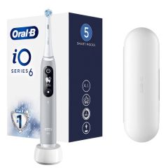 Oral-B iO Series 6 Ηλεκτρική Οδοντόβουρτσα Magnetic Grey Oral 1τμχ