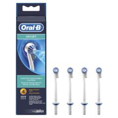 ORAL-B Nozzle Set OxyJet Ανταλλακτικές Κεφαλές 4 Τεμάχια