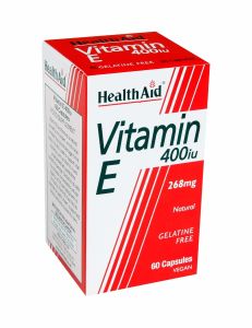 Health Aid Vitamin E 400iu 60 Φυτικές Κάψουλες