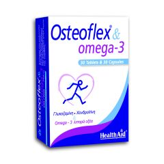 HEALTH AID OSTEOFLEX ΚΑΙ OMEGA-3 30tabs ΚΑΙ 30caps