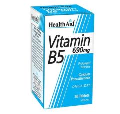 Health Aid Vitamina B5 690mg 60 ταμπλέτες