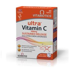 Vitabiotics ULTRA VITAMIN C  SR & Bioflavonoid 500mg 60 Tabs