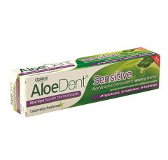 Optima Aloe Dent Toothpaste Sensitive Οδοντόκρεμα Με Αλόη Βέρα 100ml
