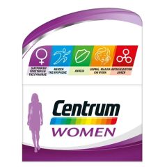 Centrum WOMEN Πολυβιταμίνη ειδικά σχεδιασμένη για τη γυναίκα 60 δισκία
