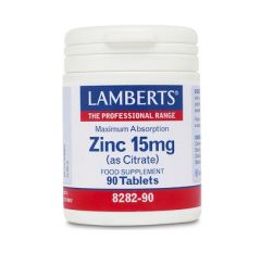 Lamberts Zinc 15mg (Citrate) 90 ταμπλέτες
