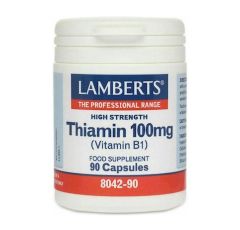 Lamberts Thiamin 100mg B1 Vitamin 90 κάψουλες