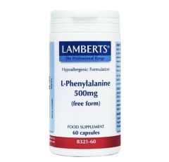 Lamberts L-Phenylalanine 500mg 60 κάψουλες