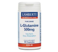 LAMBERTS L-GLUTAMINE 500MG 90 Caps 8310-90