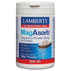 Lamberts MagAsorb Magnesium Powder 375mg 165gr 8242-165