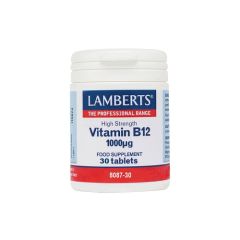 LAMBERTS B12 1000MCG 30tabs (METHILCOBALAMIN) 8087-30