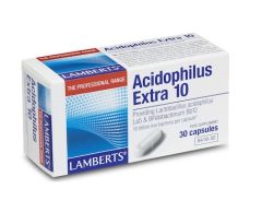 LAMBERTS ACIDOPHILUS EXTRA 10 (MILK FREE) 30Caps 8418-30