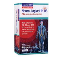 Lamberts Neuro-logical Plus Pea 400mg Ειδικό Συμπλήρωμα Διατροφής 60 κάψουλες